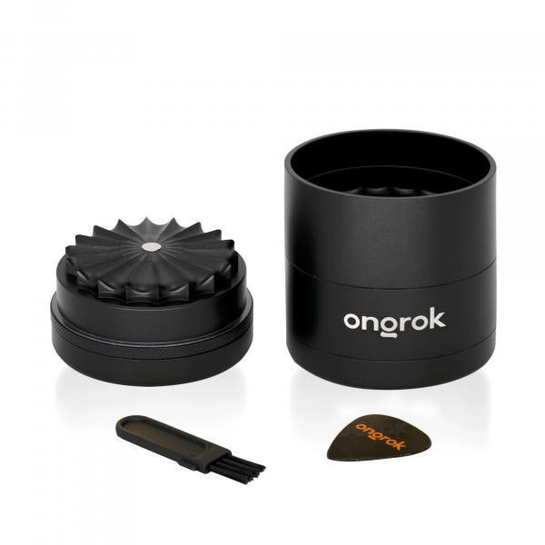 Ongrok Grinder Pétalo Grande - De 5 piezas - Diseño sin dientes - Imagen 3