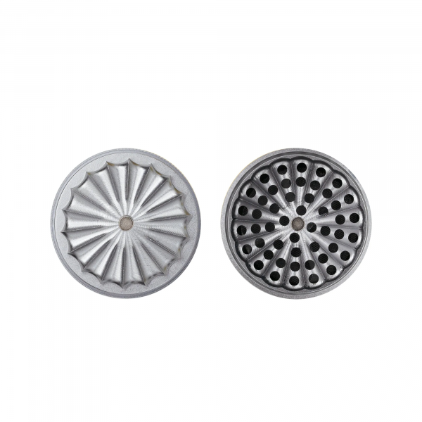 Ongrok Grinder Pétalo Grande - De 5 piezas - Diseño sin dientes - Imagen 8
