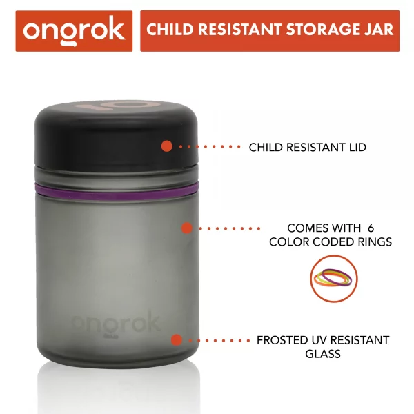 Contenedor de hierba Ongrok - 2Pack - Para 45g - Imagen 6