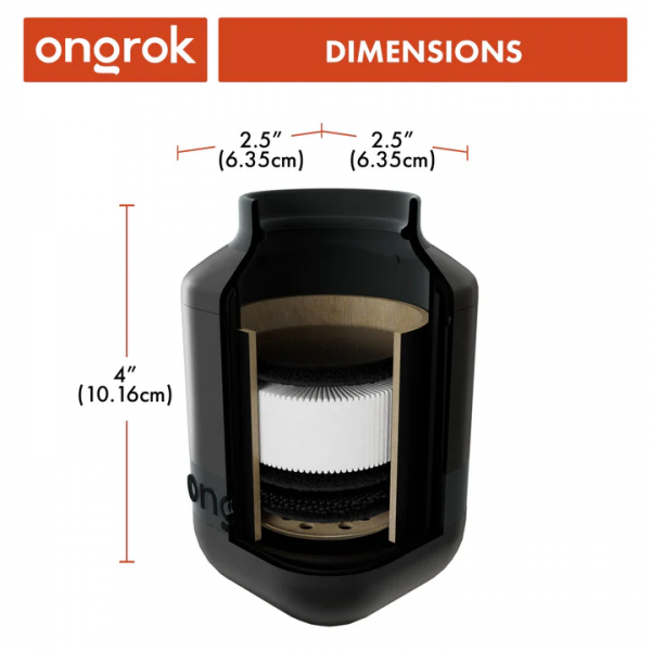 Filtro Ongrok - Absorbe y elimina olores - Imagen 2