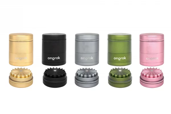 Ongrok Grinder Pétalo Chico - De 5 piezas - Diseño sin dientes - Imagen 12