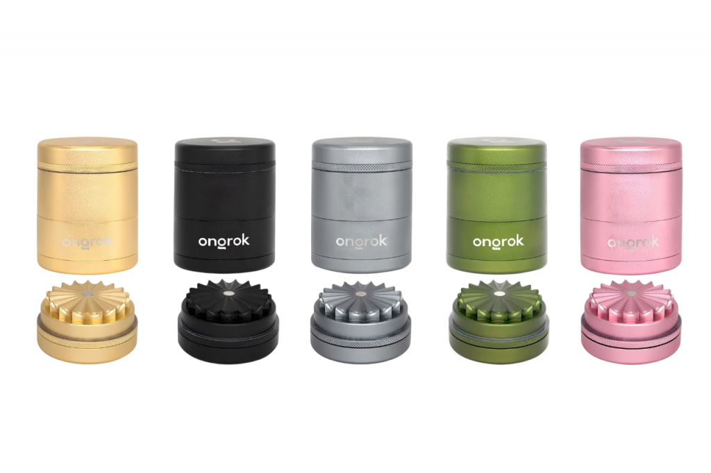 Ongrok Grinder Pétalo Chico - De 5 piezas - Diseño sin dientes