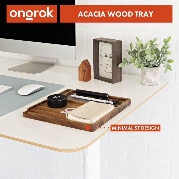 Ongrok - Charola de Madera de Acacia - Imagen 7