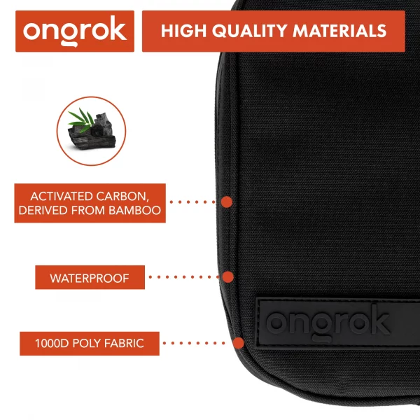 Cartera Ongrok Mediana - A prueba de olor - Con candado - Imagen 6