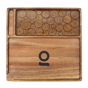 Ongrok - Charola de Madera de Acacia